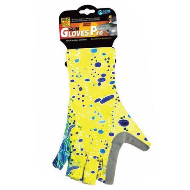 AFN Sun Gloves Mahi Mahi Small Mahi Mahi