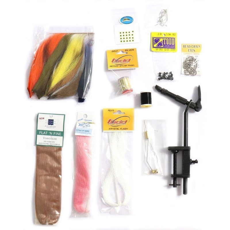 EJ Todd Saltwater Fly Tying Kit