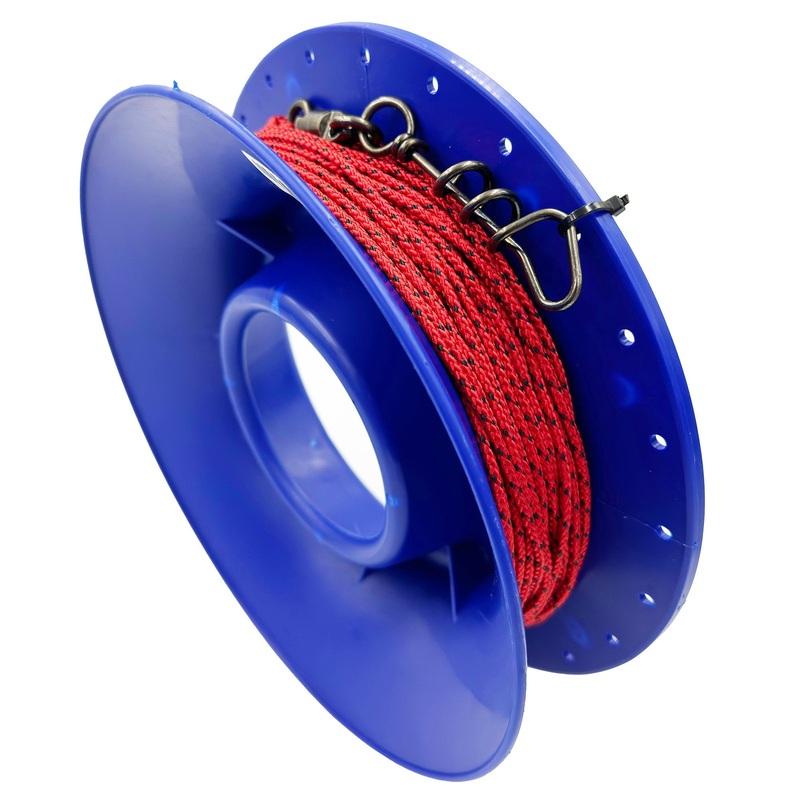 Fishing Station Teaser Rope Handline Snap Swivel (size 8)