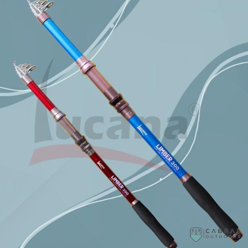 Lucana Limber Fiberglass Telescopic Rod | 7ft-11ft 7ft