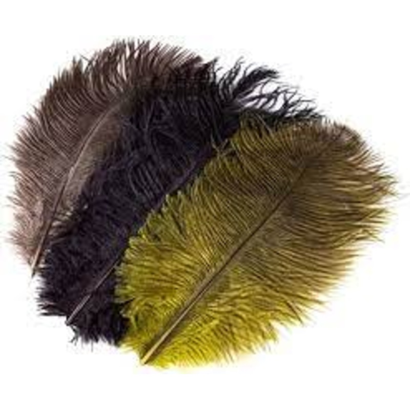 Wapsi Ostrich Plumes Black