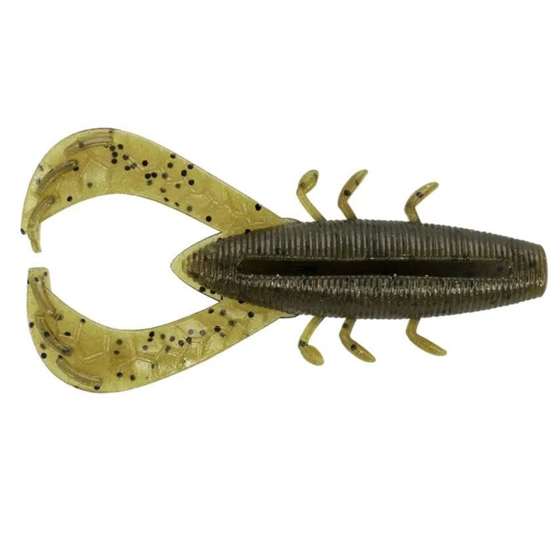 Yamamoto Nuki Bug Green Pumpkin Black Flake 297 3.5″