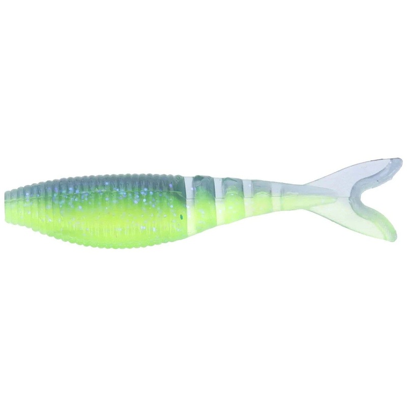Yamamoto Zako Swimbait Chartreuse Electric Blue 3″  134JR-08-9007