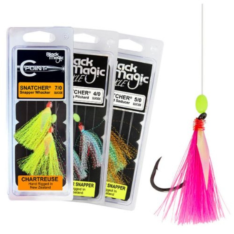 Black Magic Snatcher 1/0 Bleeding Pilchard