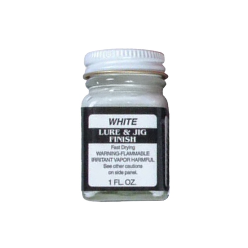 Component Systems Vinyl Lure & Jig Paint 16oz #01 White