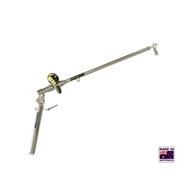 Hookem Teaser Heavy Duty Extension Bar 3 Position 6 Adjustable Angles 160cm Boom