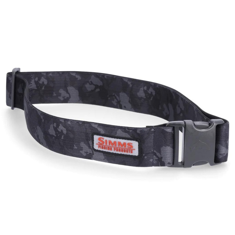 Simms 2″ Wading Belt 2 INCH REGIMENT CAMO CARBON