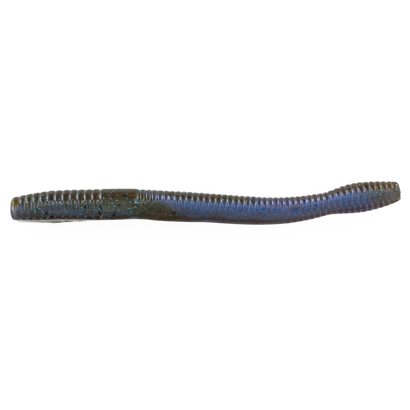Zoom Magnum Finesse 5” Green Pumpkin Blueflash 10P