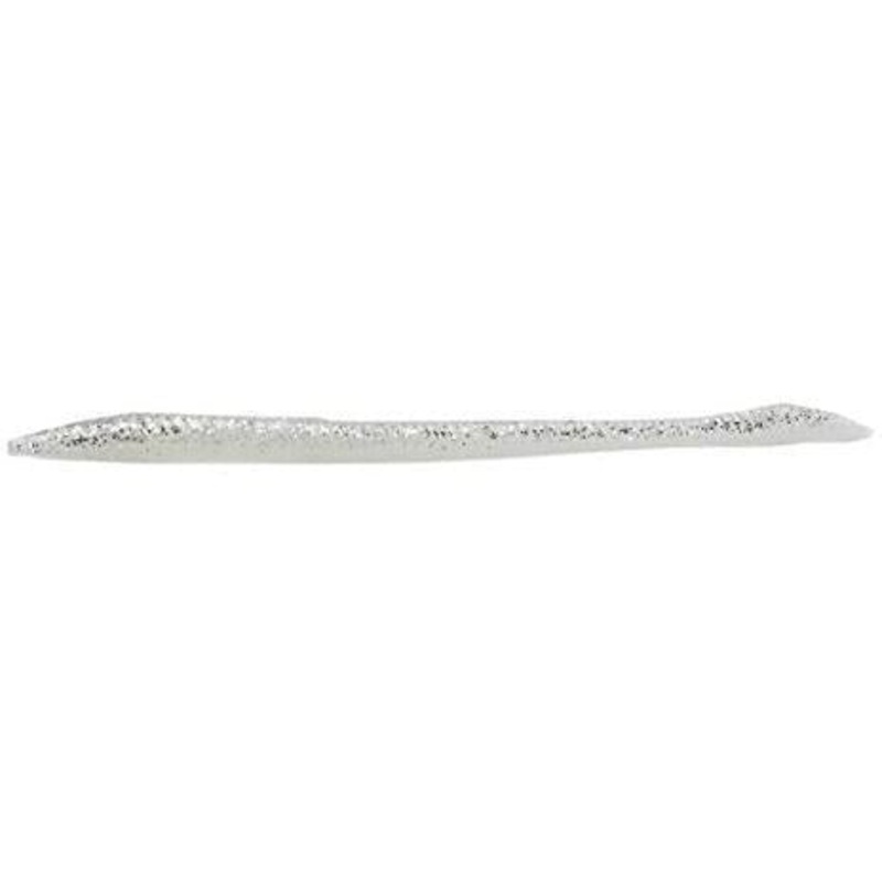 Zoom Trick Worm 6.5” White Ice 20Pk