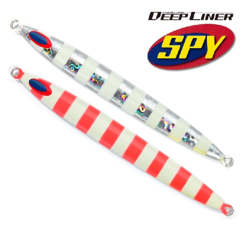 Deepliner Metal Jig SPY 140g (Super Glow) S701 Akari Purple