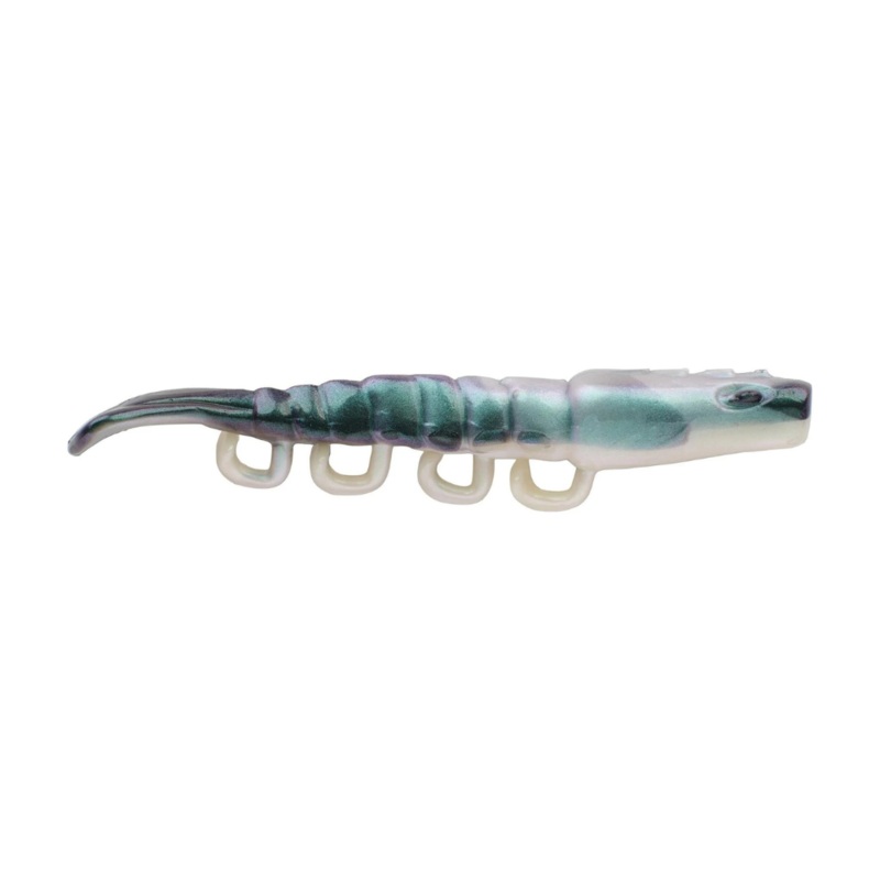 BERKLEY Gulp! Saltwater Turbo Shrimp Flamingo Chrome 3″