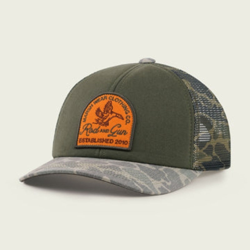 Marsh Wear In Flight Trucker Hat Fossil