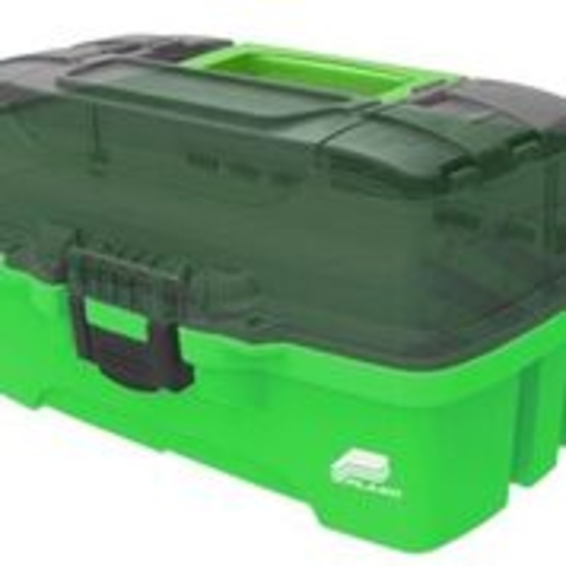 Plano Bright Series Tackle Boxes 1 Tray GREEN