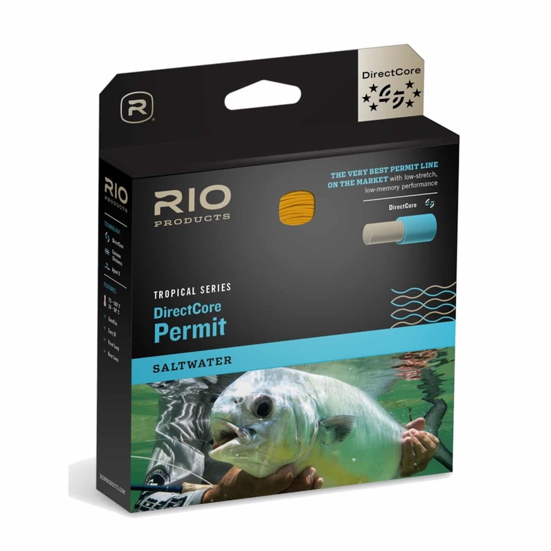 Rio Tropical DirectCore Permit Fly Line Sand/Orange/Aqua WF10F
