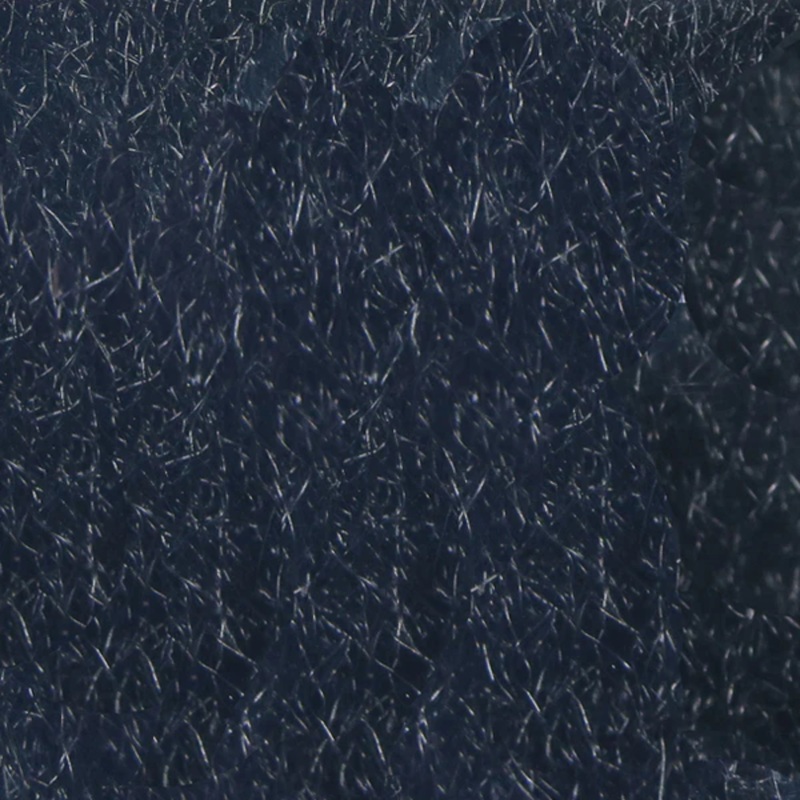 Strung Fuzzy Fiber Black