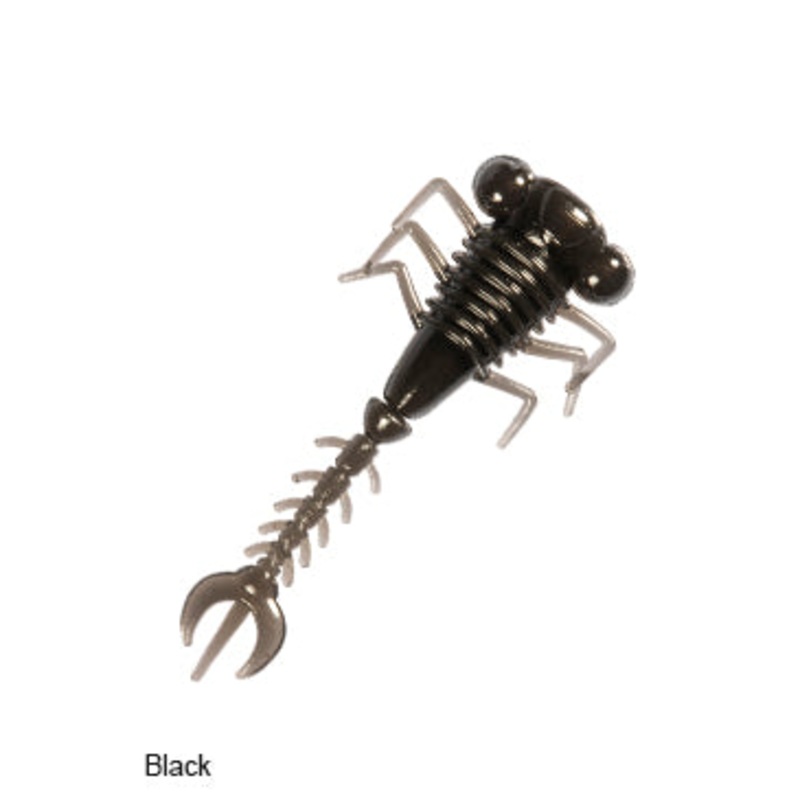 Z-Man LarvaZ 1.75″ Black