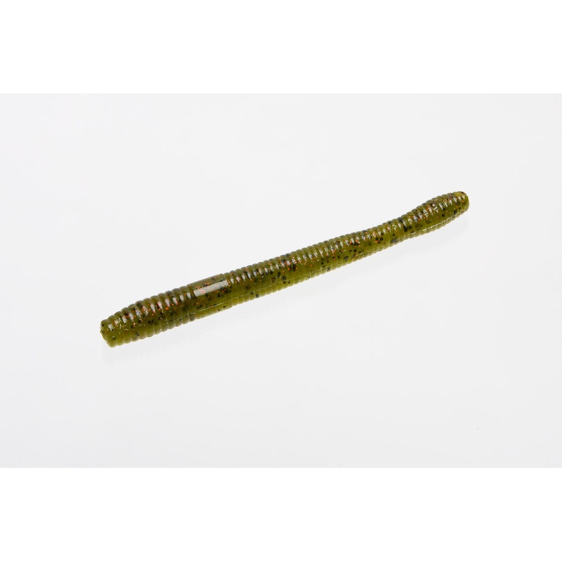 ZOOM 5 Inch Magnum Finesse Worm Super Salt Plus 5 inch Black