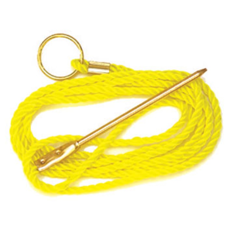 Braided Nylon Stringers SZ 9′, White