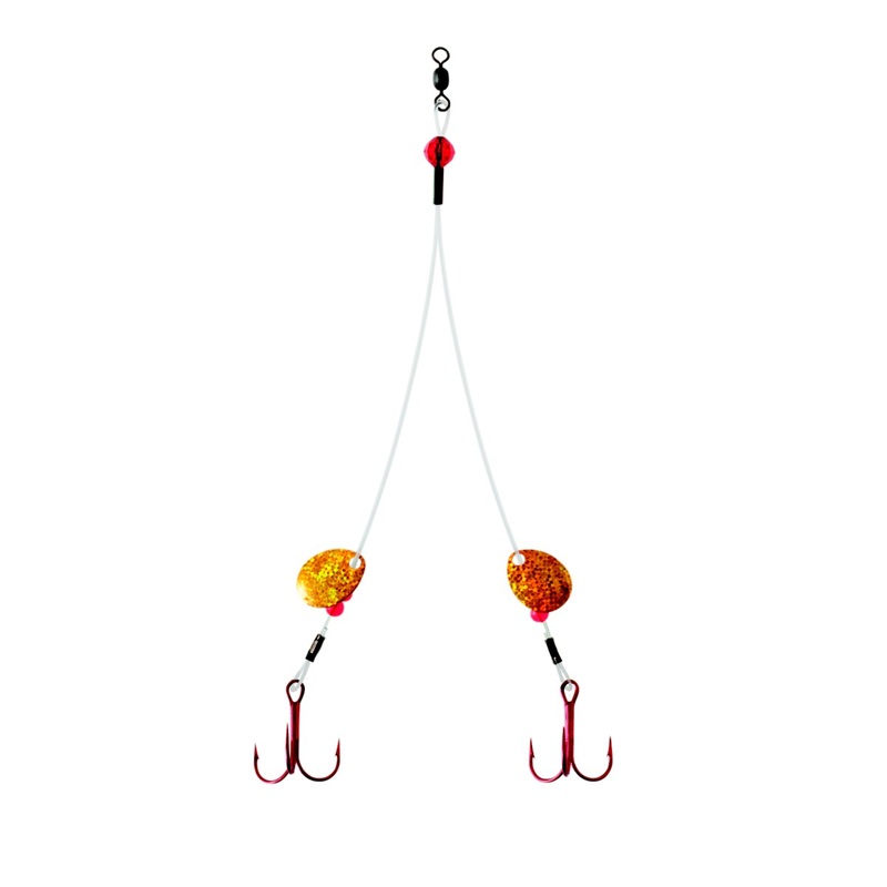 Clam Pro Tackle Flouro Big Tooth Rig 2 Red