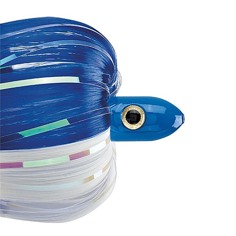 ILand Crusader Lures Blue Head, Blue-White 6oz