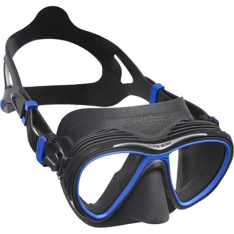 Cressi Quantum Premium Deluxe Ant Fog Dive Mask Black Black