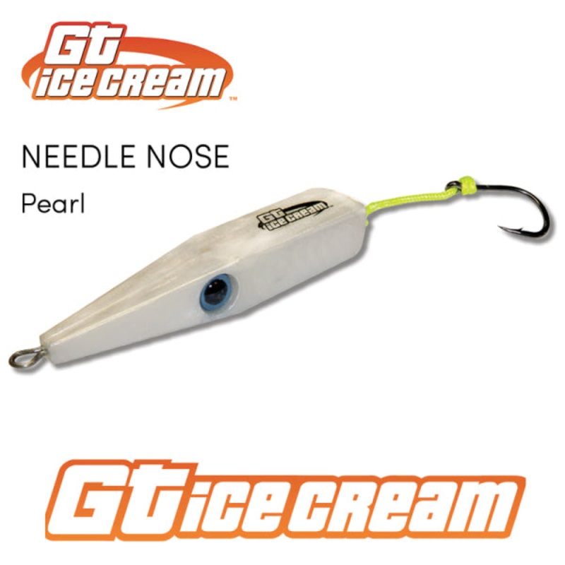 GT Ice Cream Needle Nose 1oz Hard Body Lure Clear