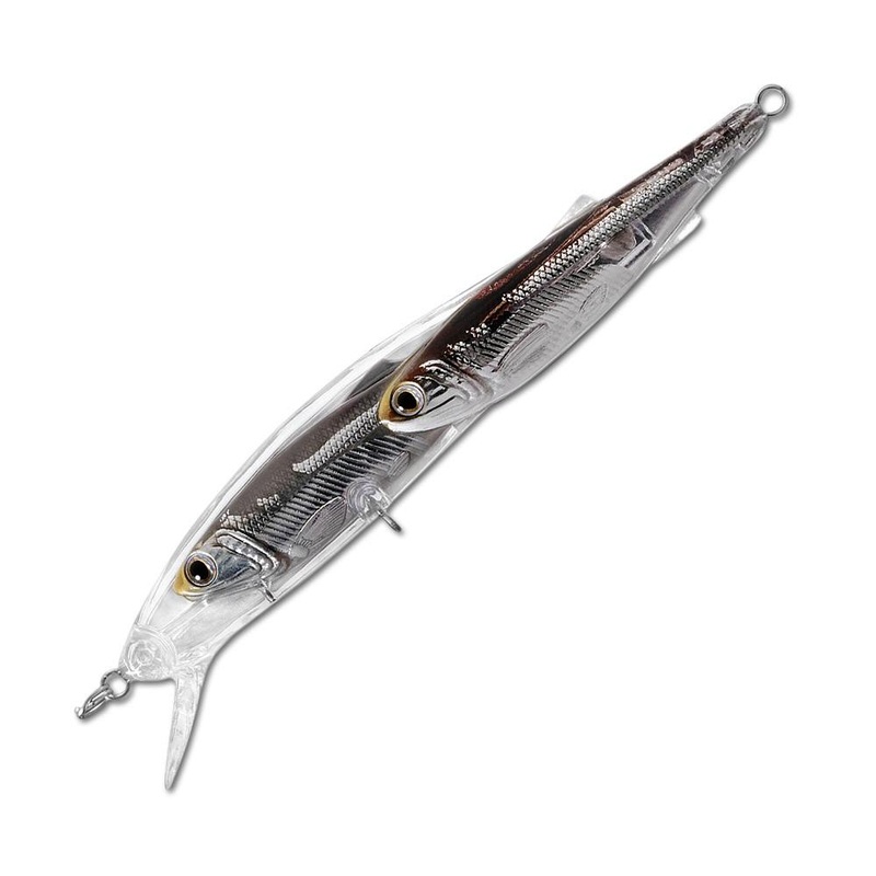 LIVETARGET Glass Minnow Baitball Jerkbait 110SP – 110 mm #950