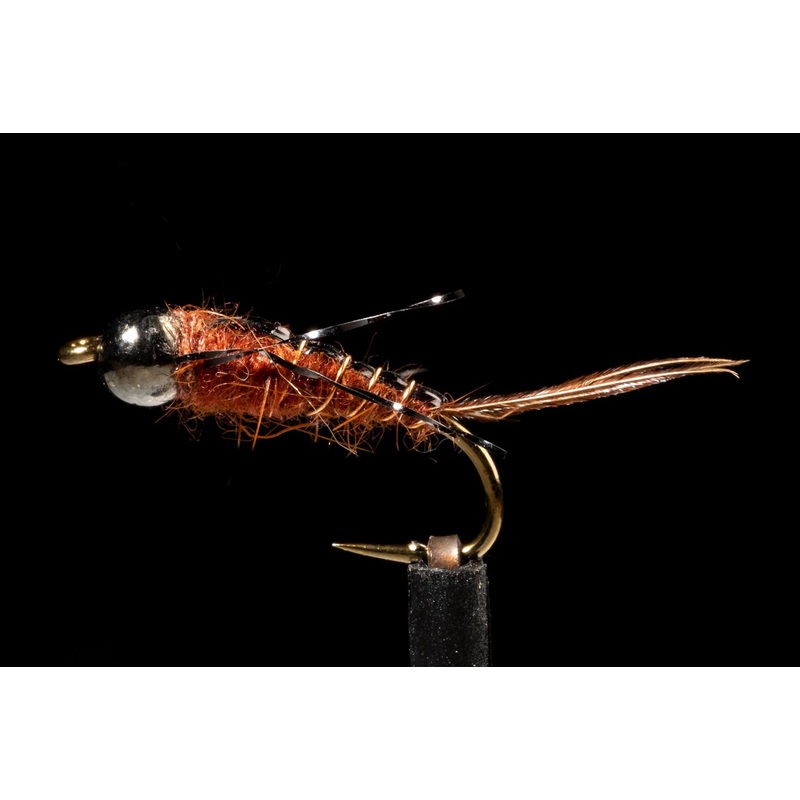 Manic Anato May Bead Head Nymph 12 Olive