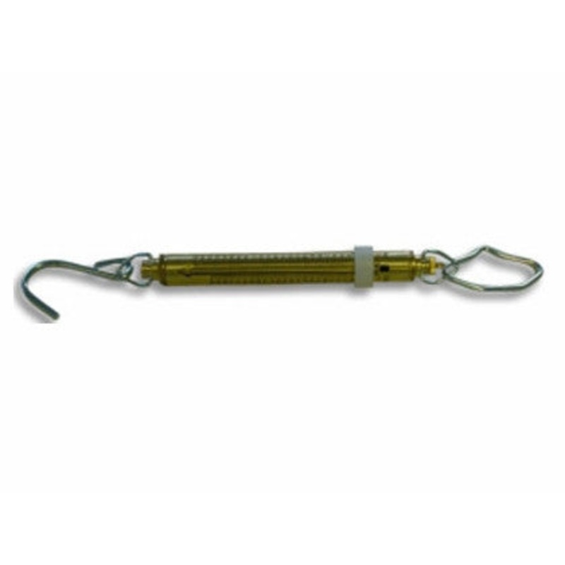 Manley Brass Fishing Scale with Tell-Tale Ring – #2012