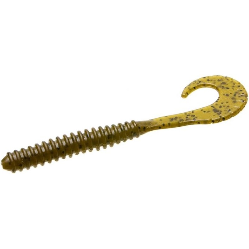 Zoom Bait 6″ G-Tail Worm Pumpkin