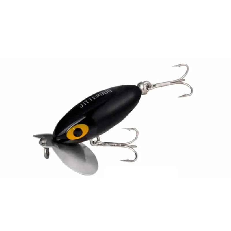Arbogast Jitterbug Surface Walker Lure 630 Black