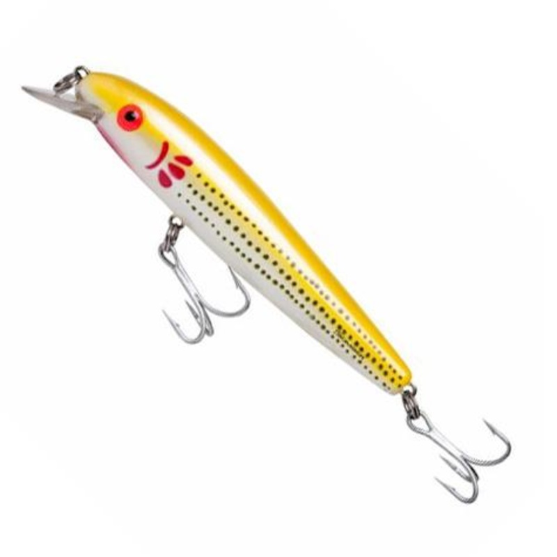 Bomber BSWW Wind-Cheater Minnow Lures Pearl/Yellow
