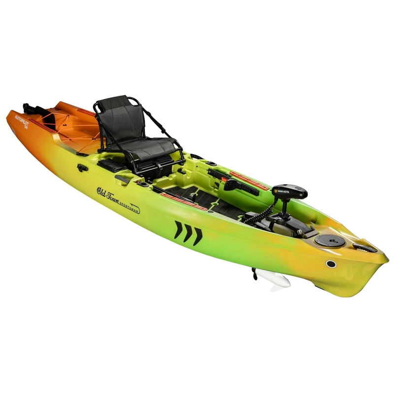 Old Town Limited Edition Fire Tiger Sportsman AutoPilot 136 Kayak – BLEM Model Fire Tiger