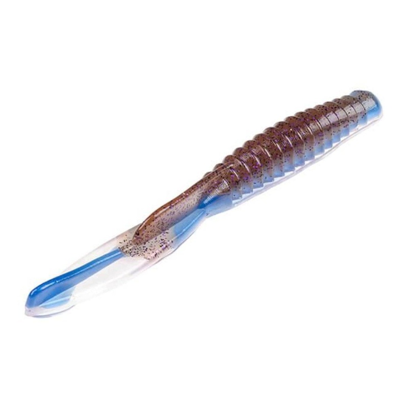 Strike King Drop Shot Half Shell 3.5” Pro Blue Neon