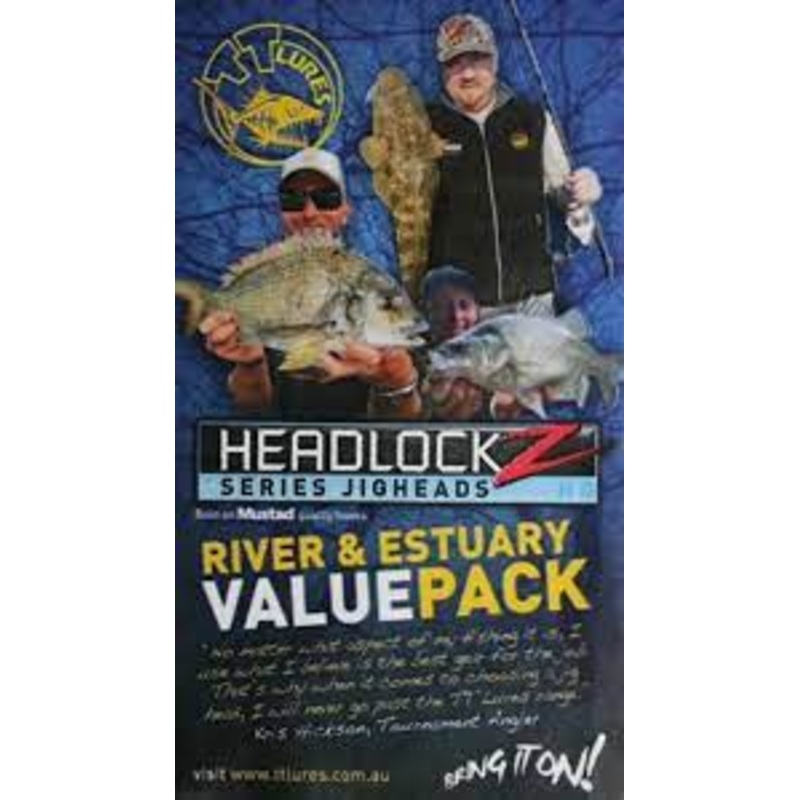 Tackle Tactics Headlockz HD River & Estuary Pack Multi Pack