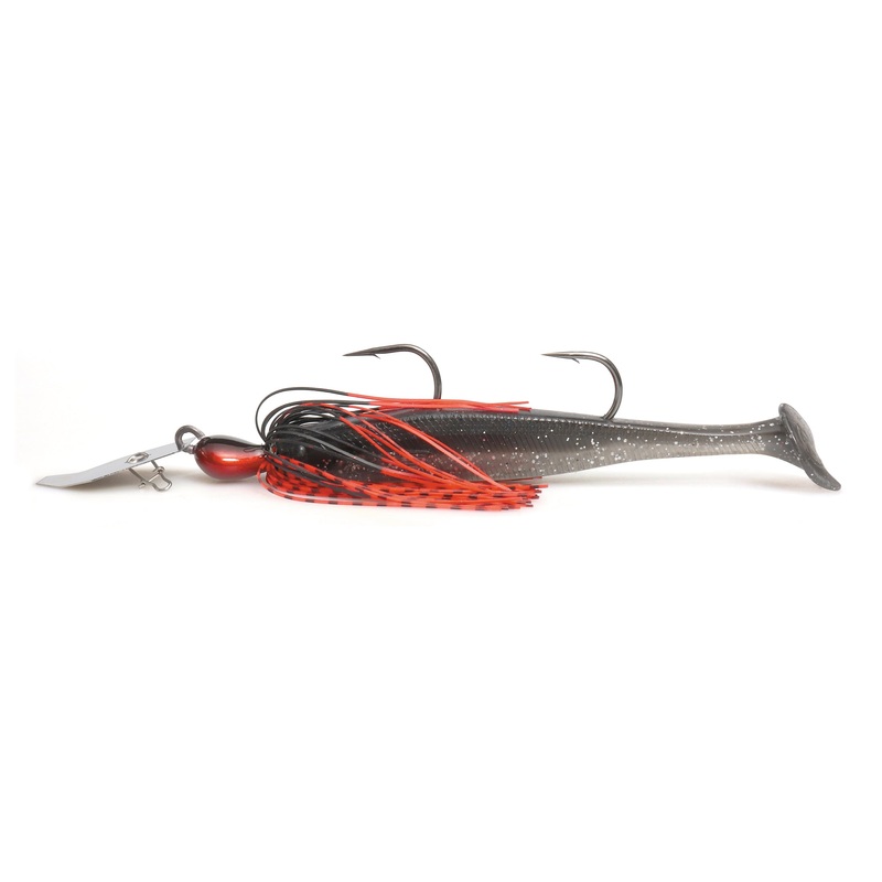 ZMan Big Blade ChatterBait Rigged Lure 1/2oz Bloody Nightmare