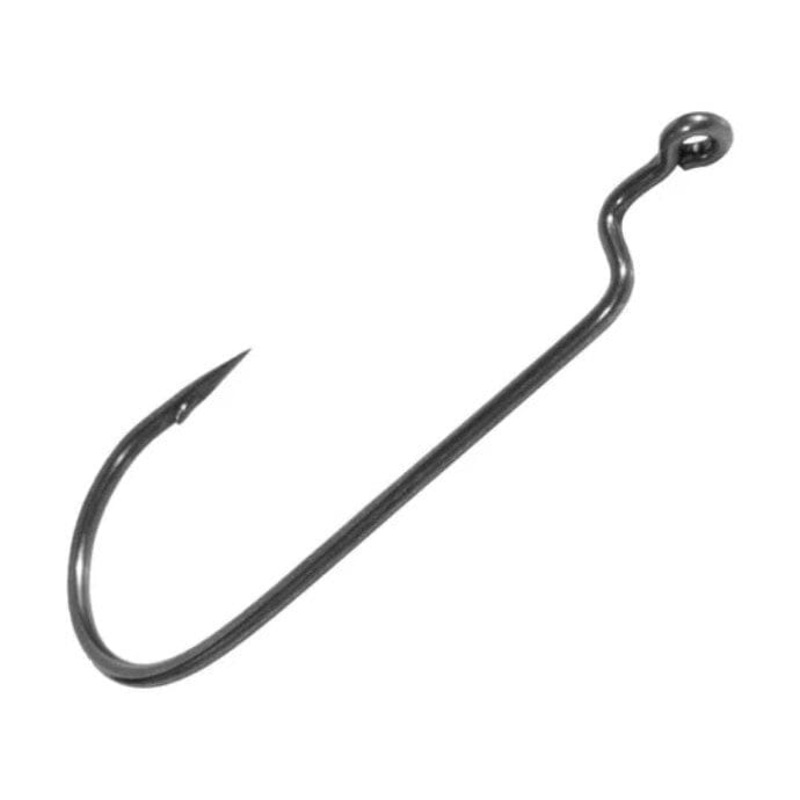 BKK Armor Point Offset Worm Round Bend Hooks 1 7pk