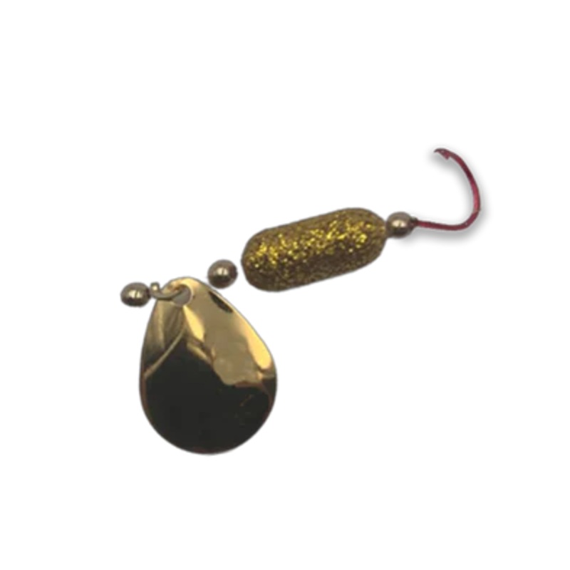 JB Lures Tru Gold Spinner Rigs 2-Hook Harness