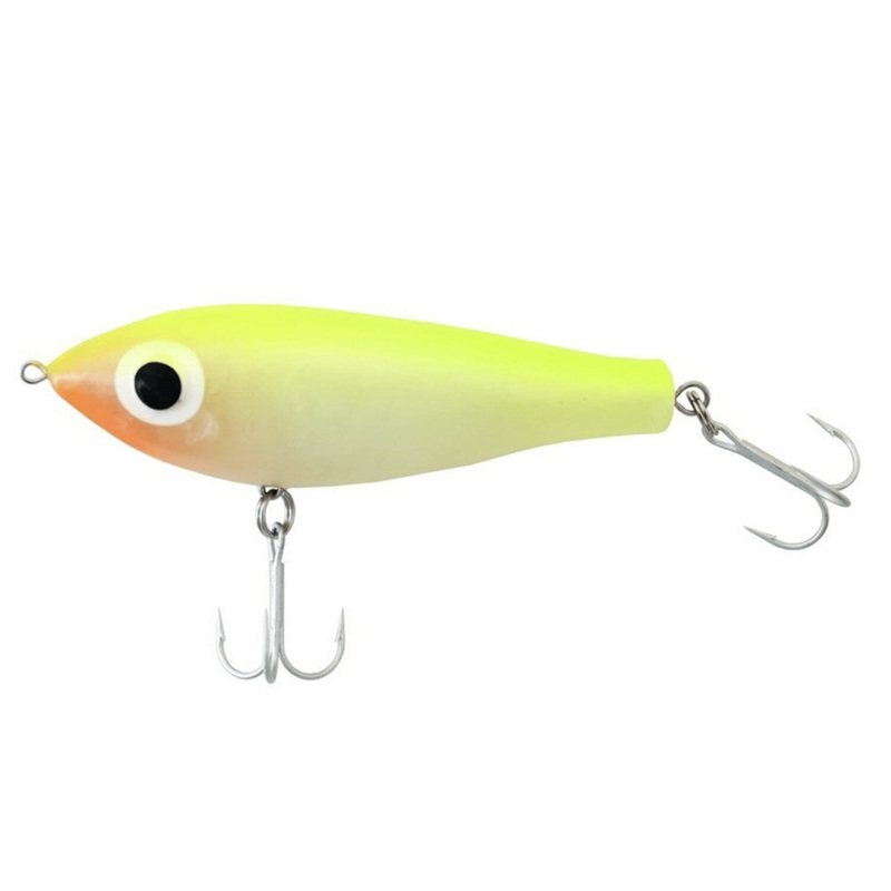 Paul Brown Fat Boy Rattling Twitchbait Suspending Pearl/Chartreuse