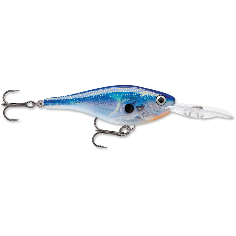 Rapala Glass Shad Rap Series 4, 1 1/2″ 3/16oz Glass Fruit Punch