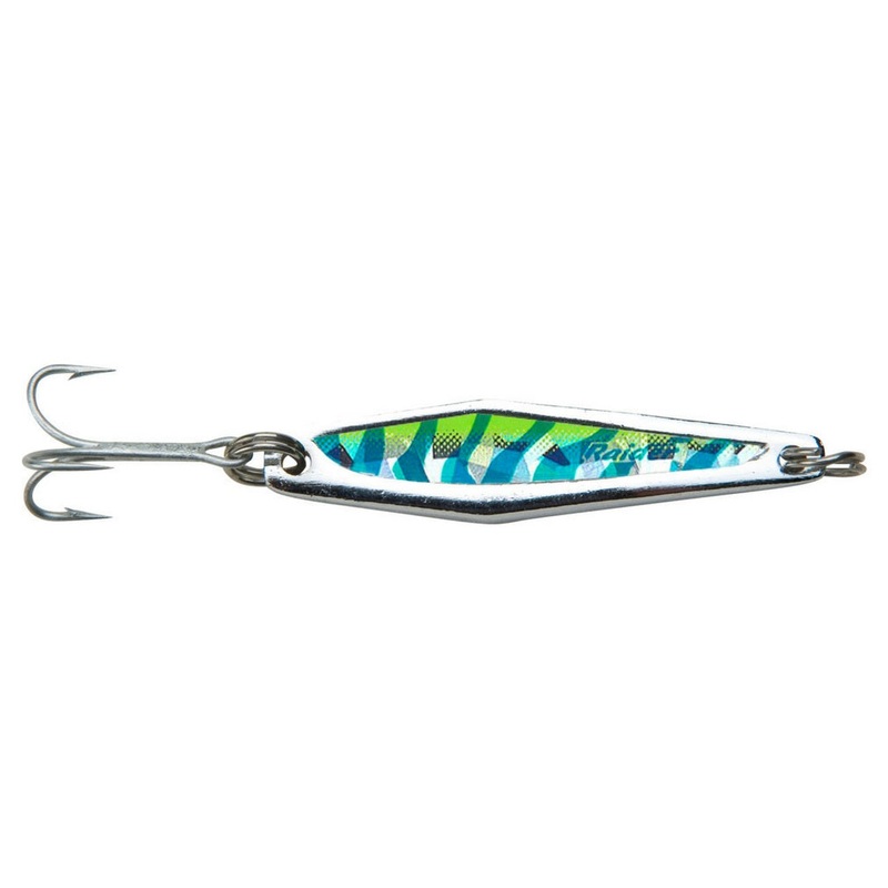 Spanyid Raider Chrome Metal Slug Lure 10g Black Blue