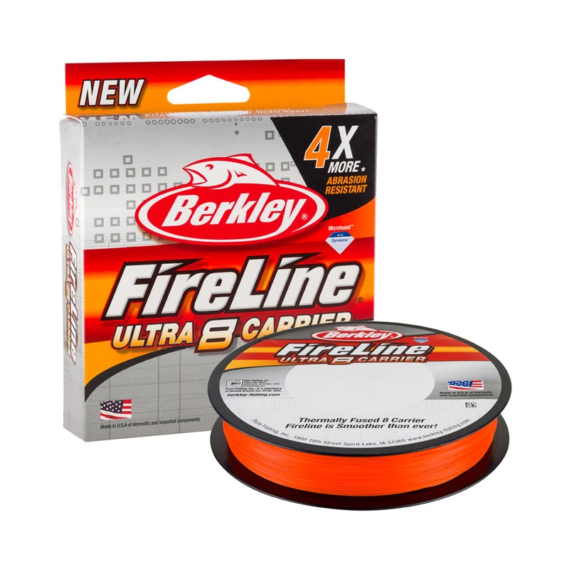 Berkley FireLine Ultra 8 Braided Fishing Line Orange 150m 10lb