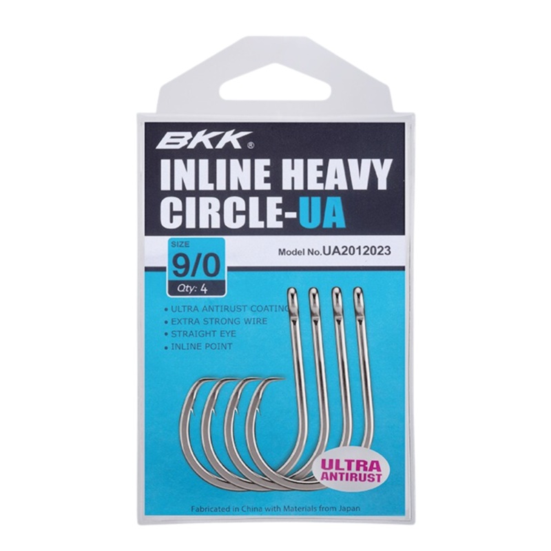 BKK UA Inline Heavy Circle 10/0 3pk