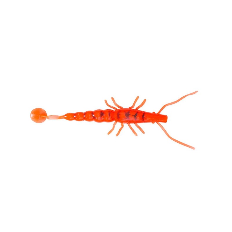 Halco Madeye Paddle Prawn Soft Plastic Lure 4 Inch Fluoro Orange