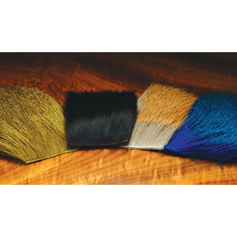 Hareline Deer Body Hair Black