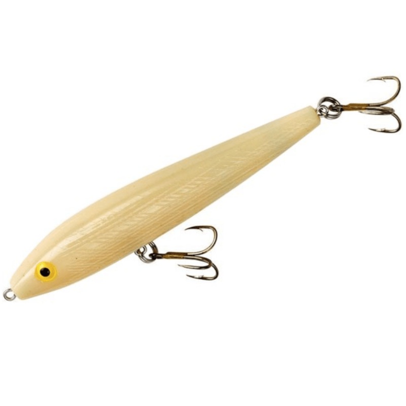 Rebel Jumpin’ Minnow 3/8 oz 3-1/2″ Bone