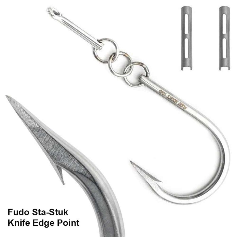 Sta-Stuk Knife Edge Point By Fudo Hooks 10/0