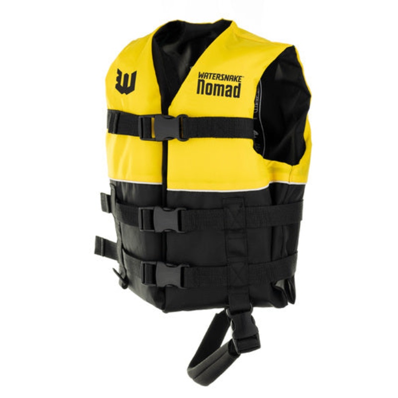 Watersnake Nomad V2 L50 Adult Kid Child Life Jacket PFD Yellow Adult Large
