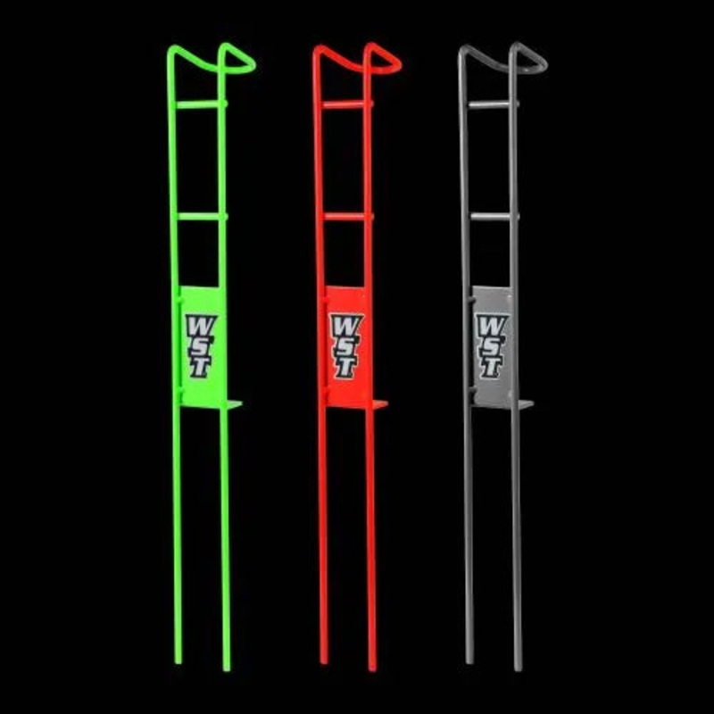 Whisker Seeker Fishing Rod Bank Holders | Three Position Raw Primed Steel