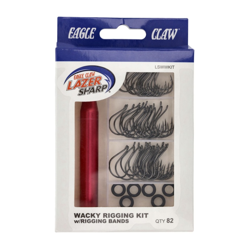 Lazer Sharp Wacky Worm Kit W/ Rigging Bands